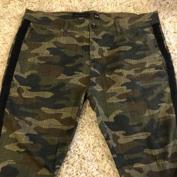 Decibel Slim Fit Camo Stretch Pant 36/32 Mens Casual Wear - Picture 3 of 9